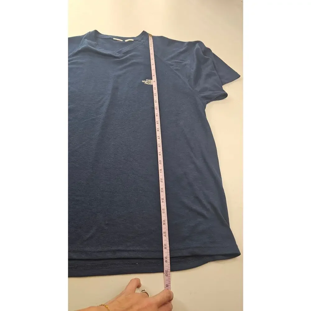 The North Face XL (?) Navy wicking packable hiking performance t shirt active